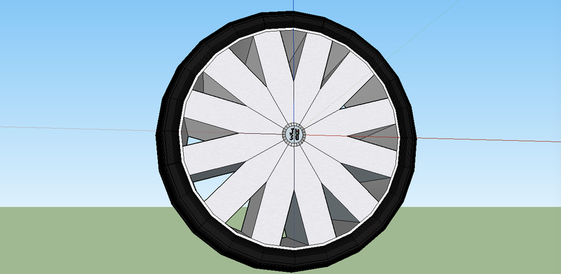 Illustration for article titled Singular Wheel (Car Project #1)